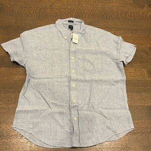 NWT J. Crew Factory Slim Fit short sleeve button down shirt